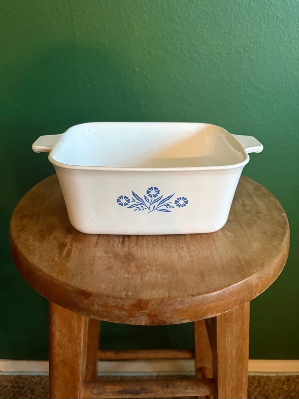 Corning Blue Cornflower casserole dish 1.5 quart